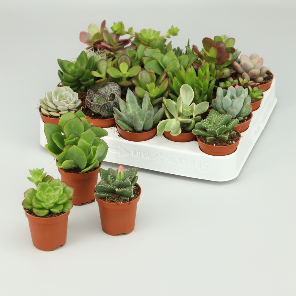 Suculentas mix 5,5 (20 unidades)