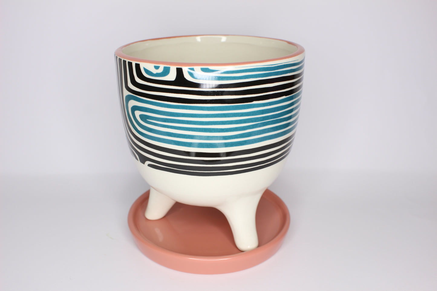 Macetero Diseño con Plato