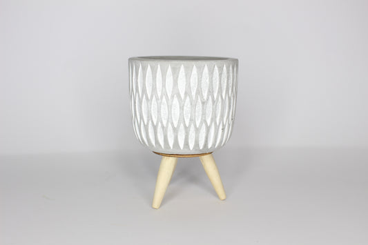 Macetero Mini Patas Rombos