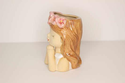 Jarroncito Niña Corona