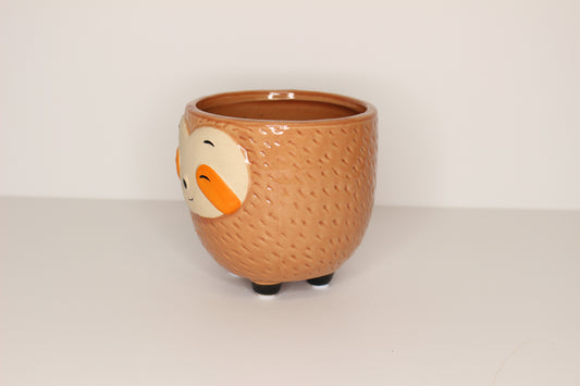 Macetero Perezoso Marrón