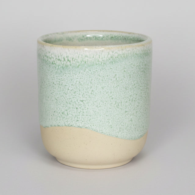 Pot de fleurs en porcelaine bleue - 9 cm
