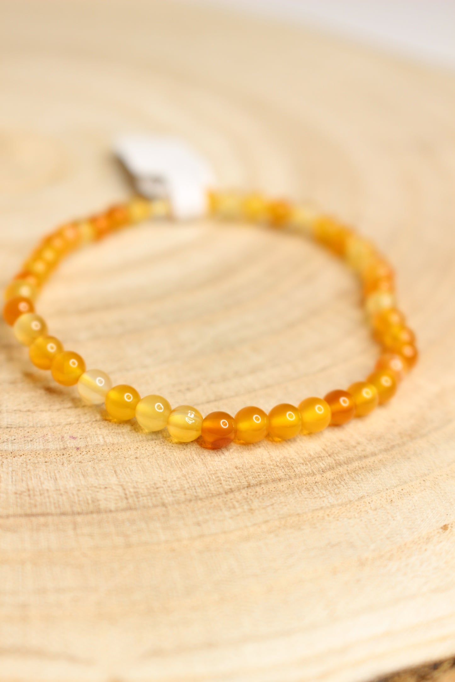 Pulseras de minerales 4mm