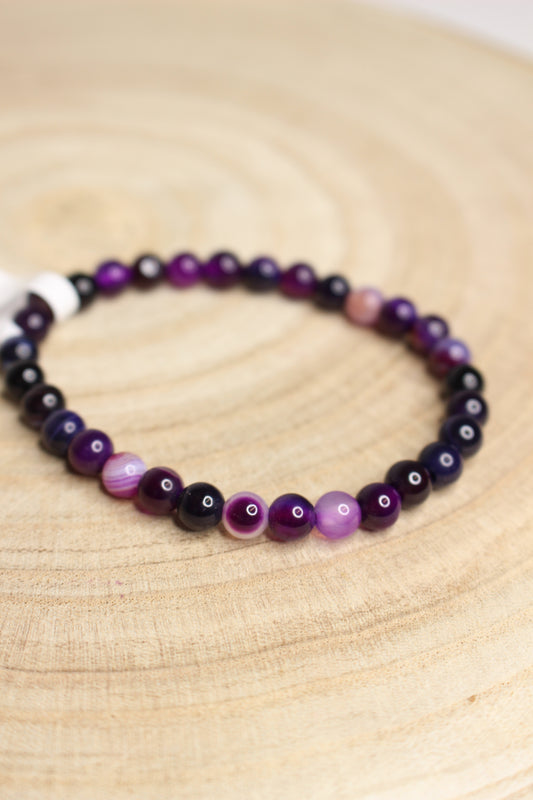 Pulseras de minerales 6 mm