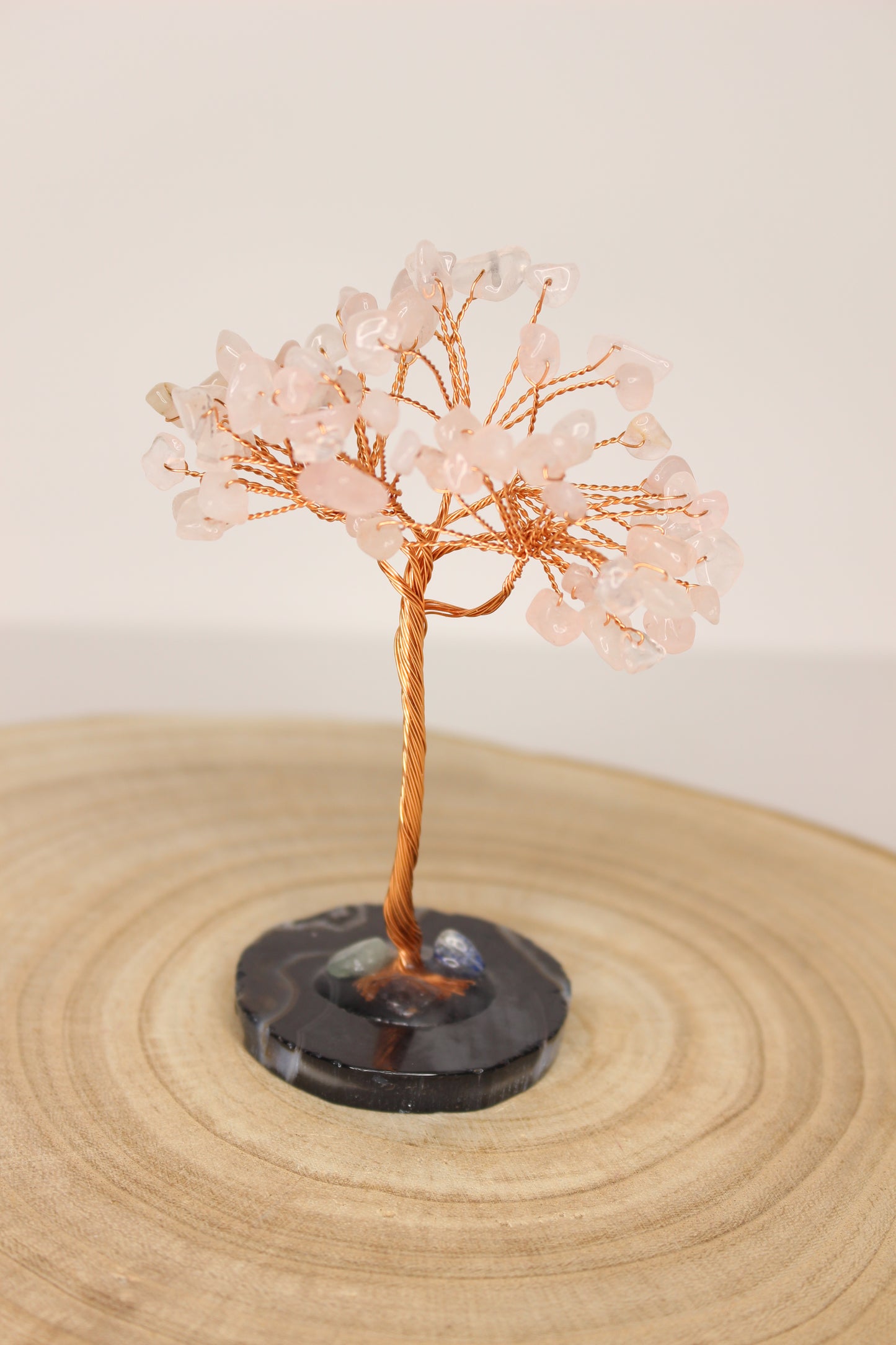 Árbol de la vida cuarzo rosa