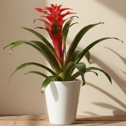 Bromelia Guzmania Flor Roja L