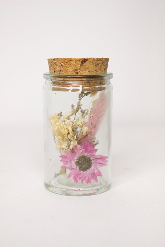 Botecito Cristal Flor Seca