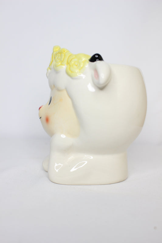 Jarroncito/ Macetero Oveja