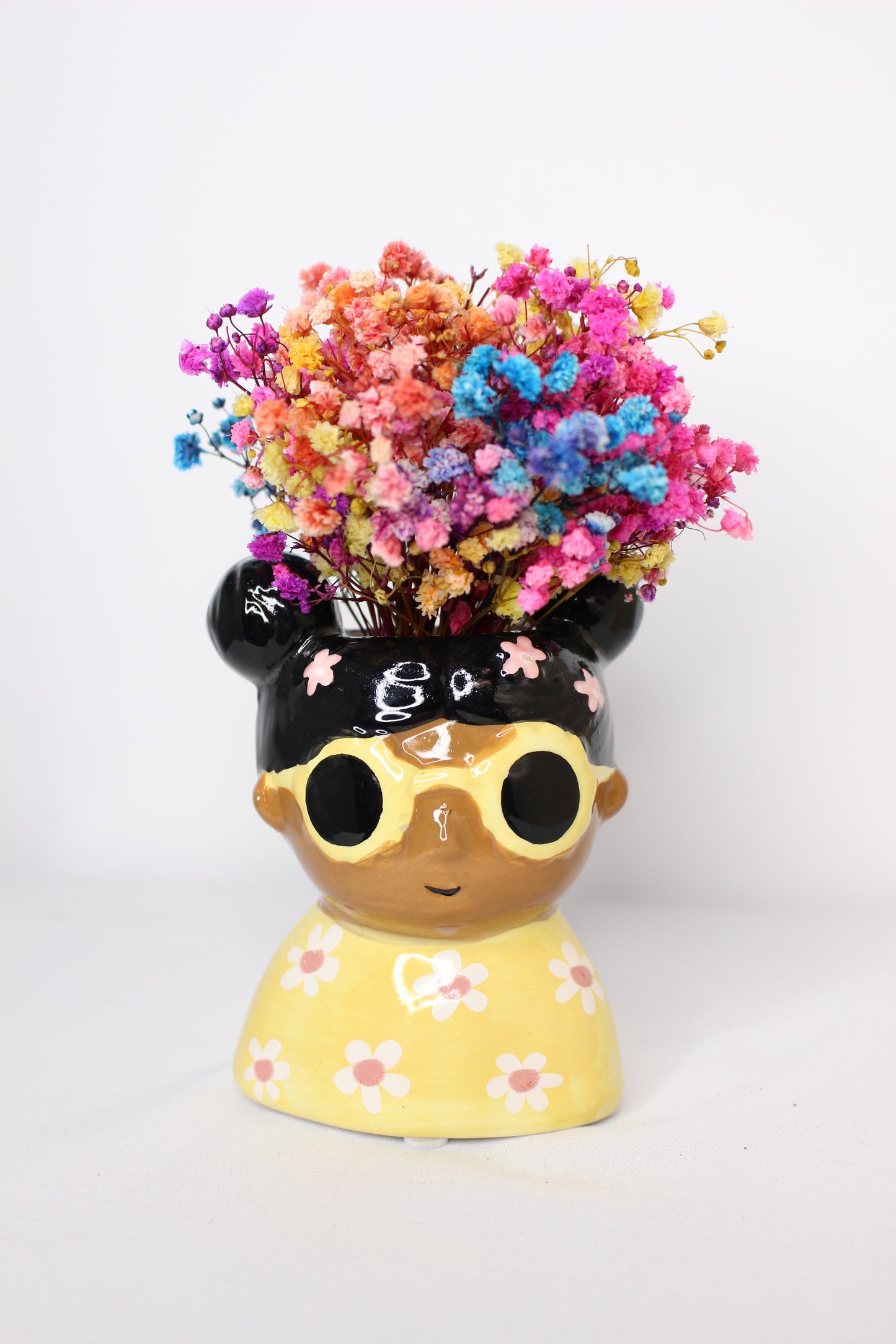 Jarroncito Niña Gafas