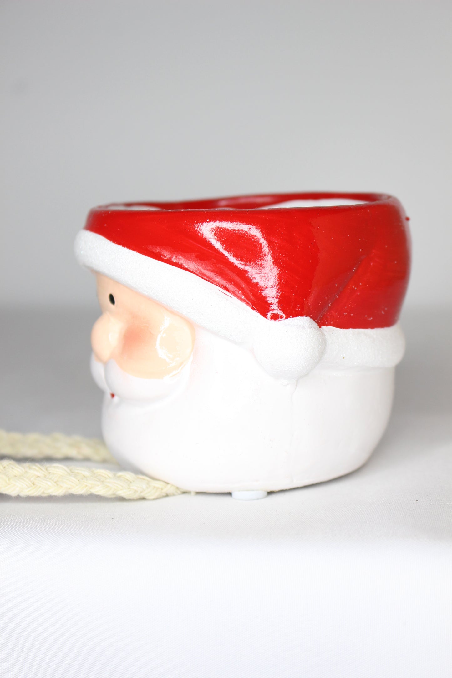 Macetero Papanoel Patas Navidad