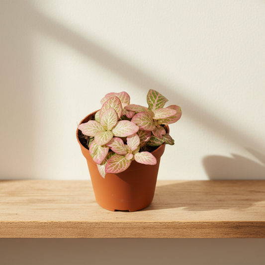 Fittonia Rosa Salmón
