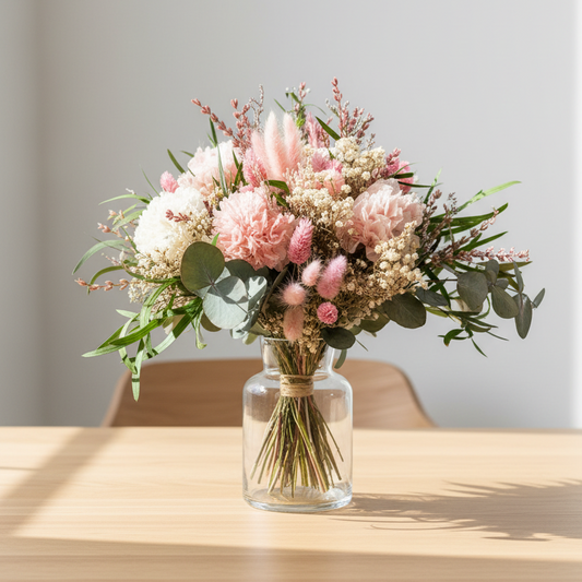 Flores secas y preservadas: diferencias, cuidados y cómo mantenerlas perfectas durante años
