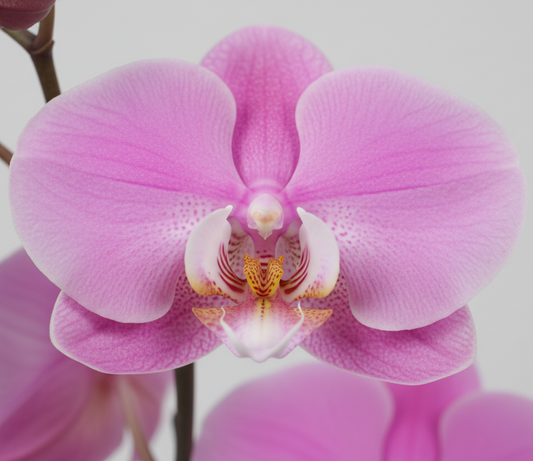 Planta ornamental orquídea Phalaenopsis 2 varas color rosa