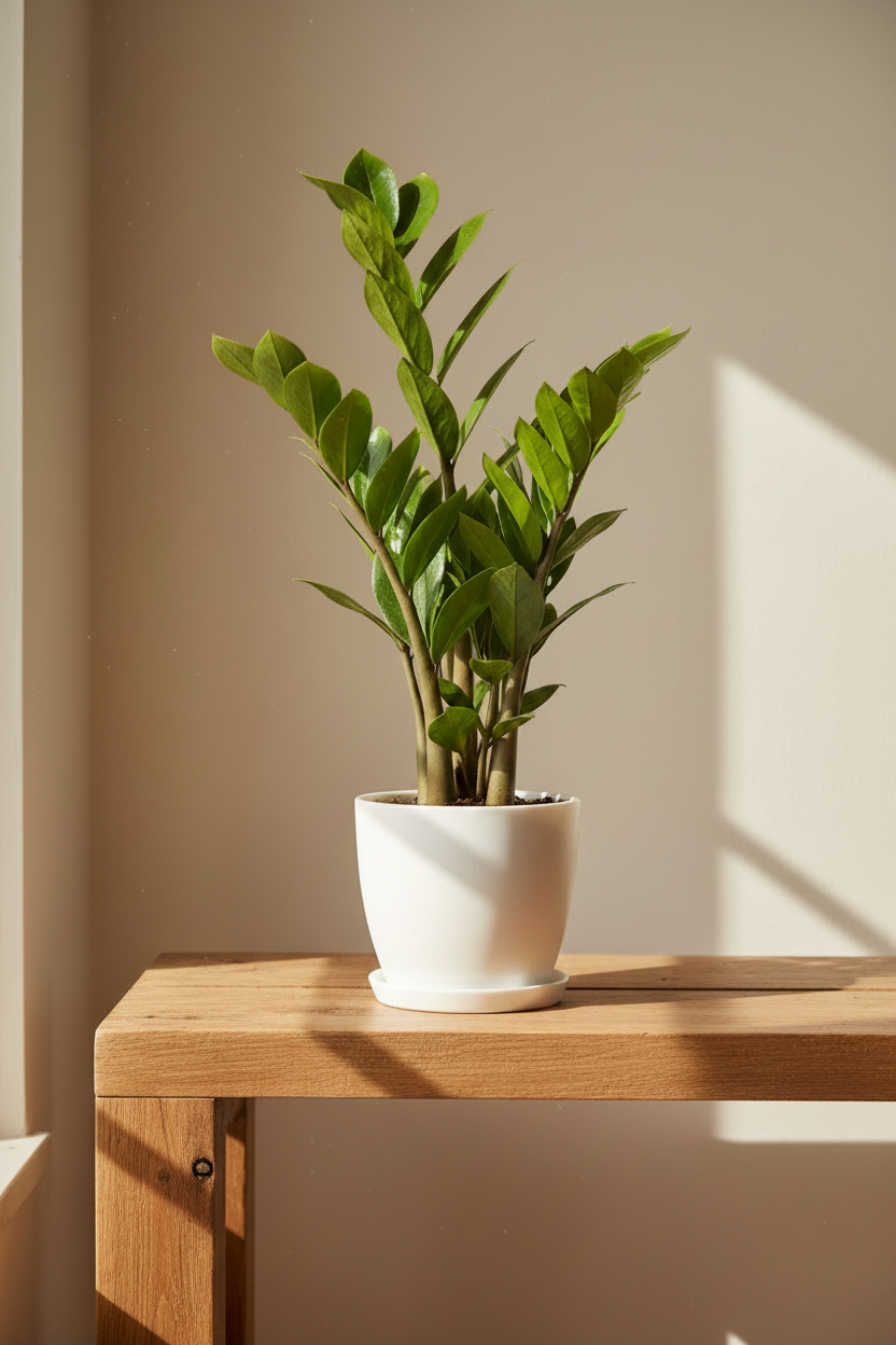 Zamioculcas (Zamioculcas zamiifolia)