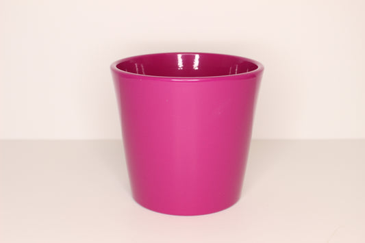 Macetero cerámica esmaltado