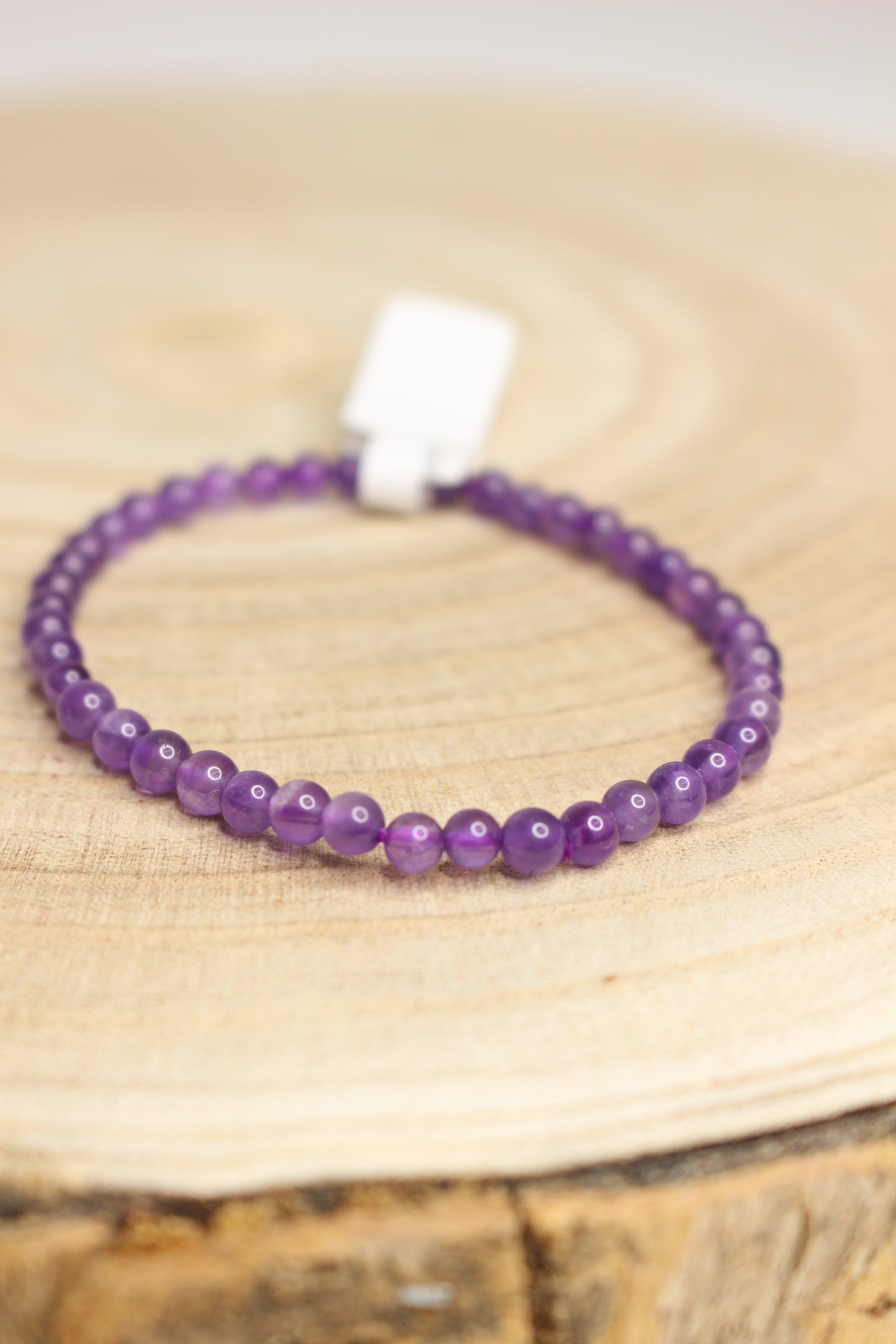 Pulseras de minerales 4mm