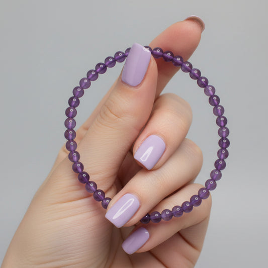 pulsera amatista natural energética