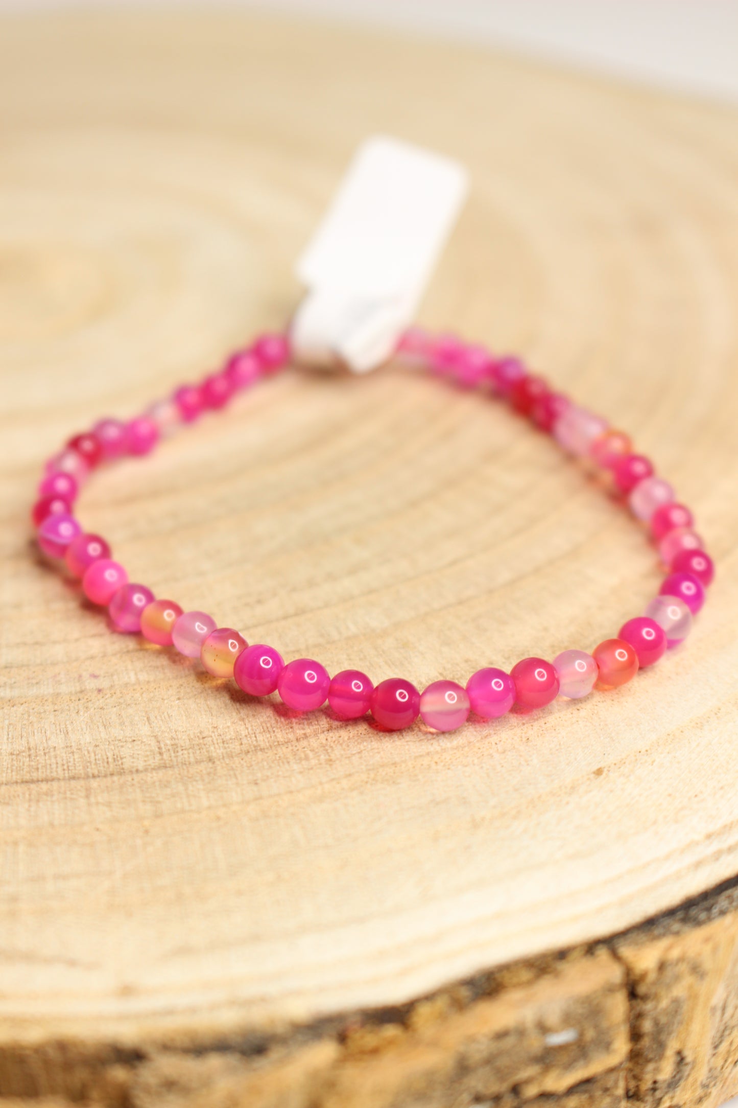 Pulseras de minerales 4mm