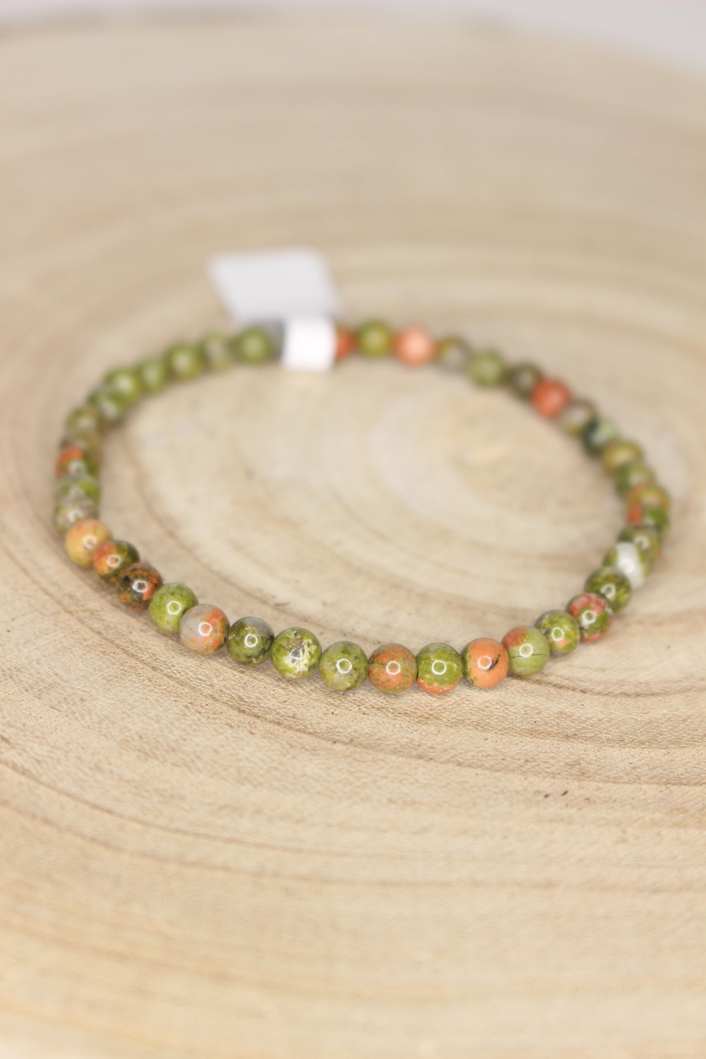Pulseras de minerales 4mm