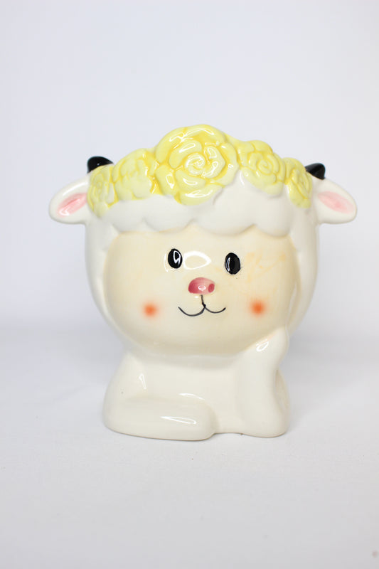 Jarroncito/ Macetero Oveja