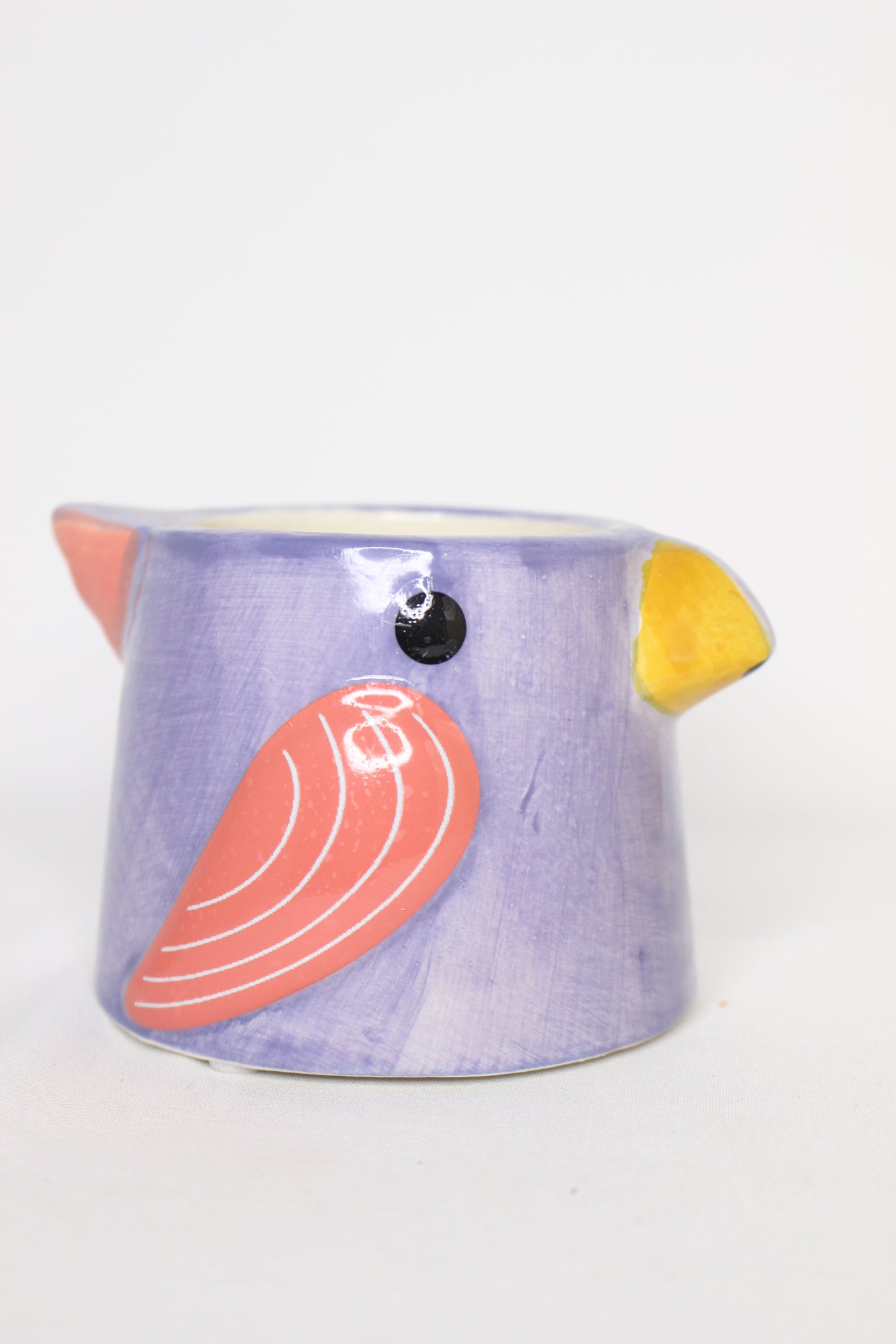 Macetero Mini Pajarito Lila