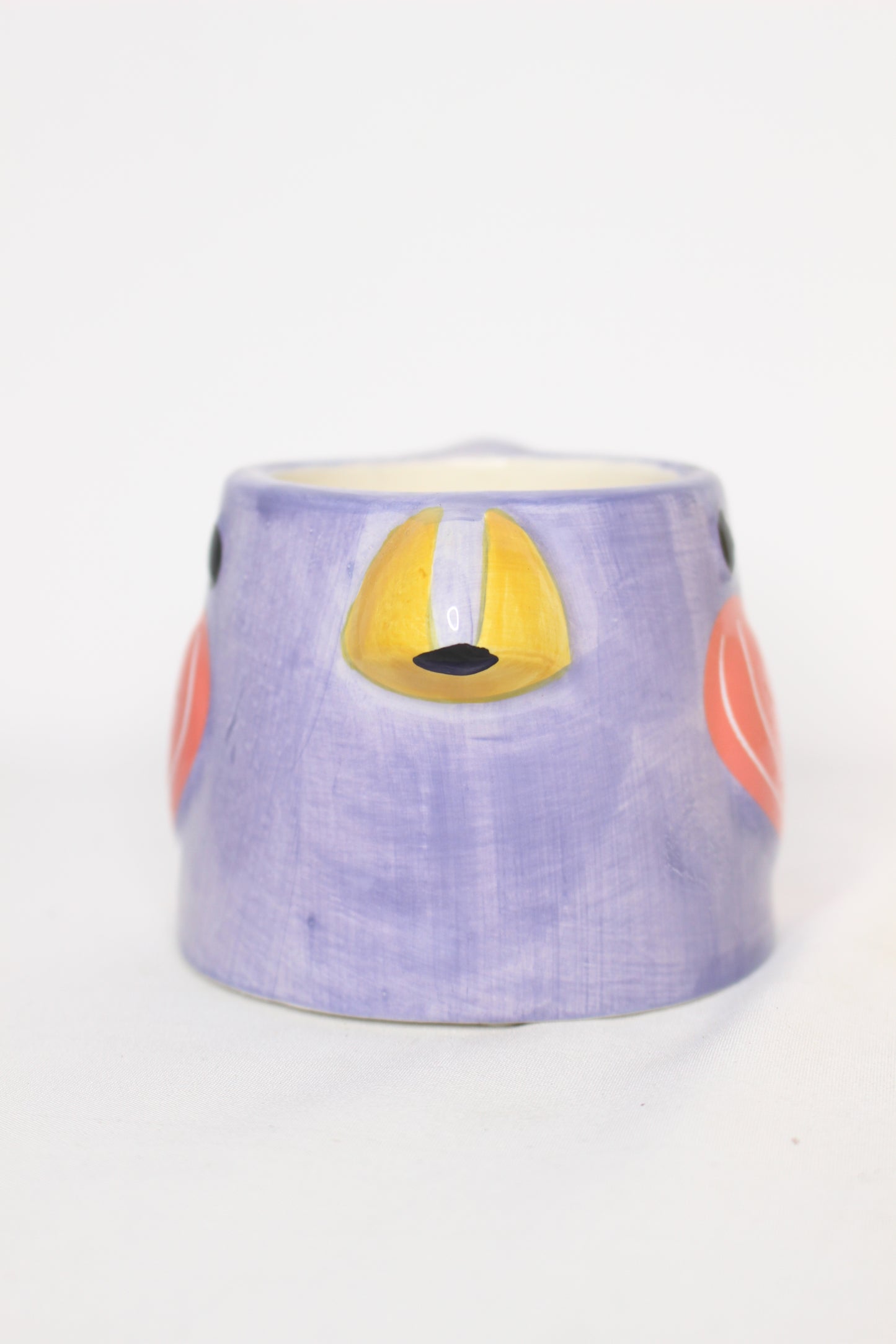 Macetero Mini Pajarito Lila