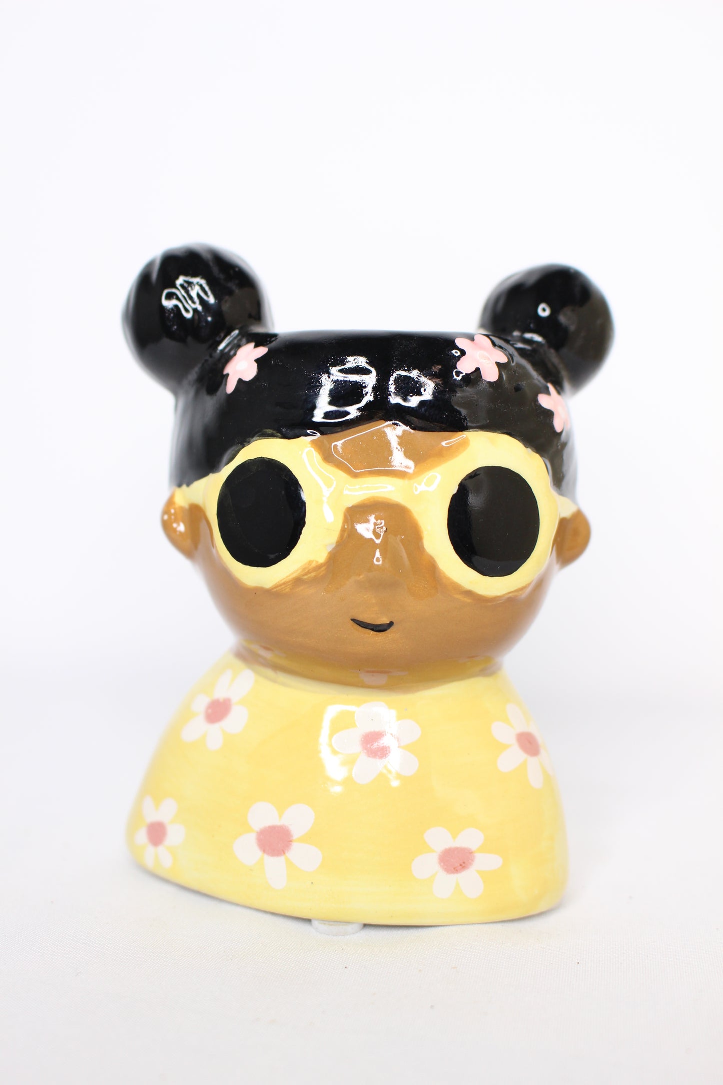 Jarroncito Niña Gafas