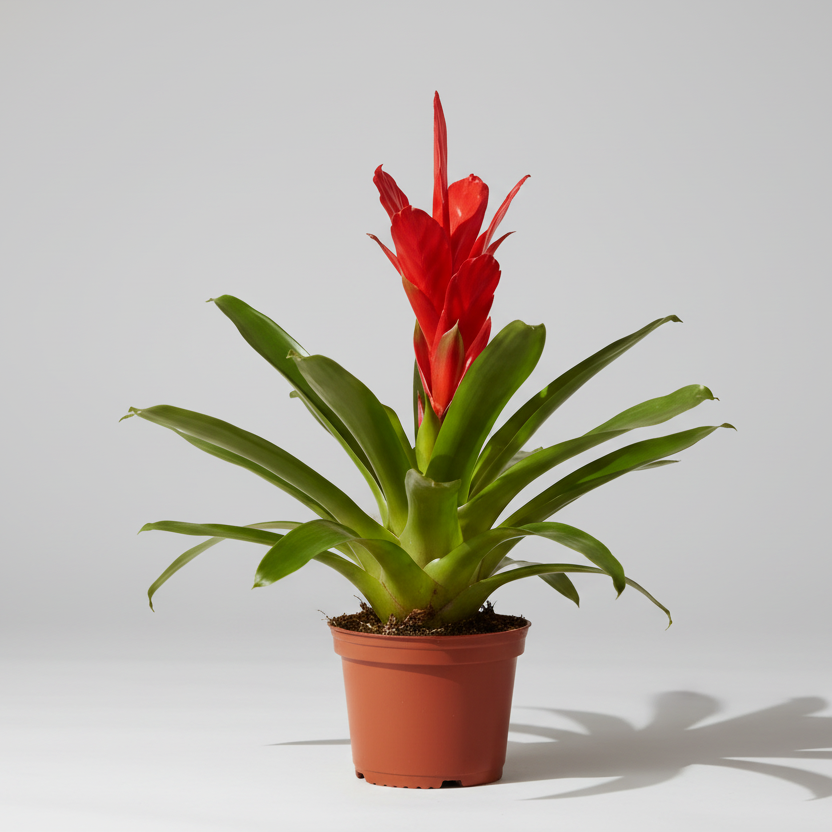 Bromelia Vriesea Fiore Rosso M