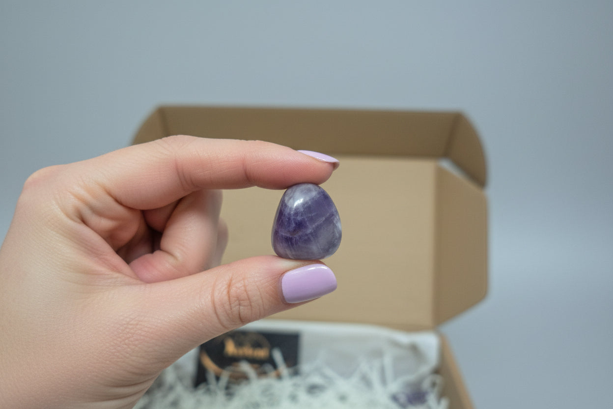 piedra amatista para meditación