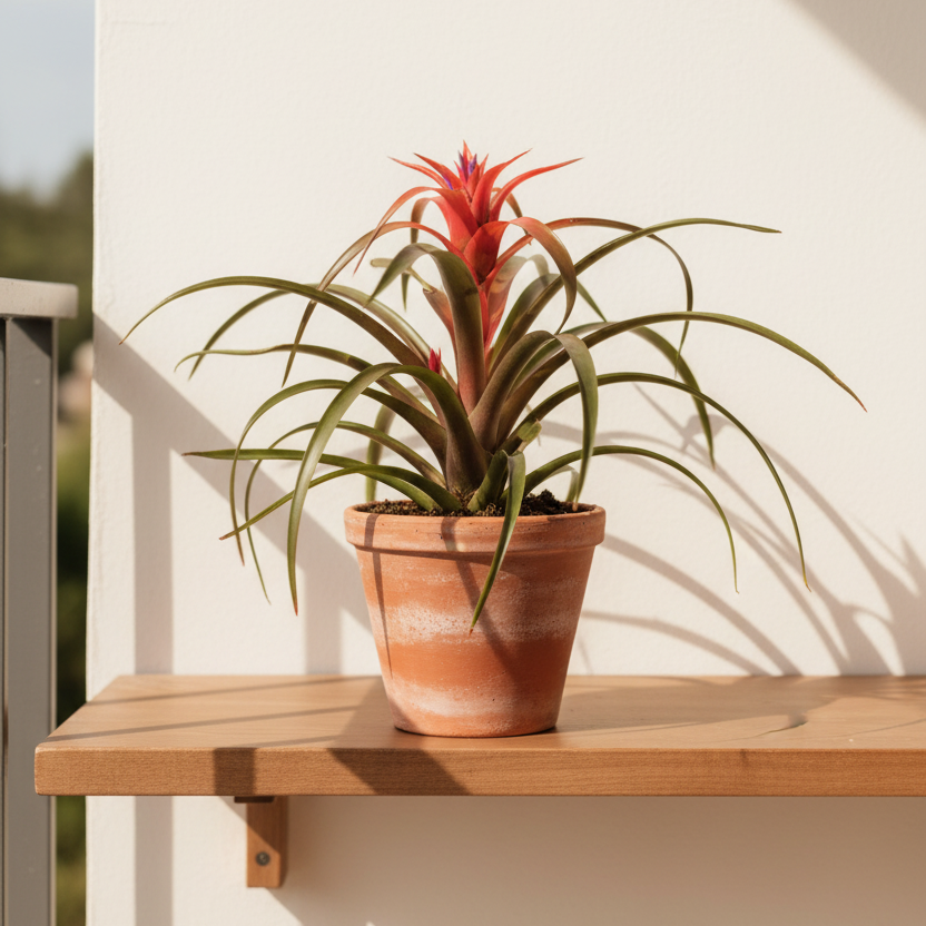 planta tropical en maceta