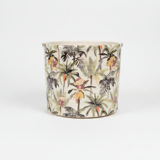 maceta tropical mono