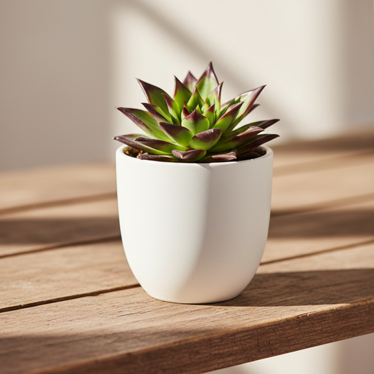 suculenta echeveria roja