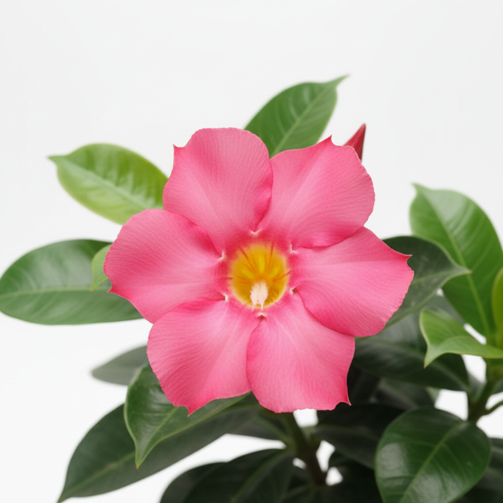 planta con flores tropicales
