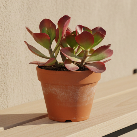 Planta ornamental Kalanchoe thyrsiflora para decoración