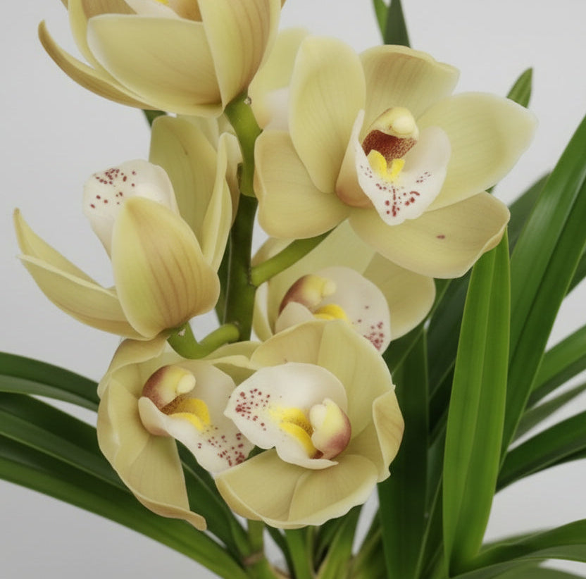 Orchidea Cymbidium Gialla M