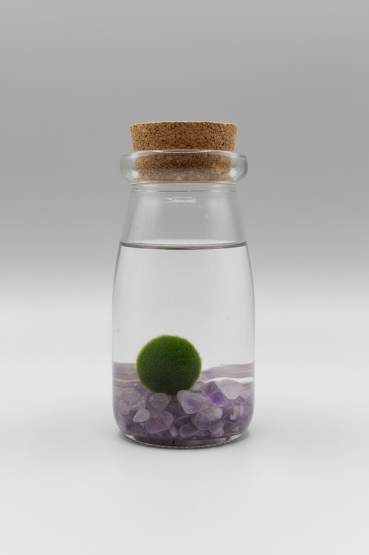 Marimo Spirit – Amatista Calma y Protección